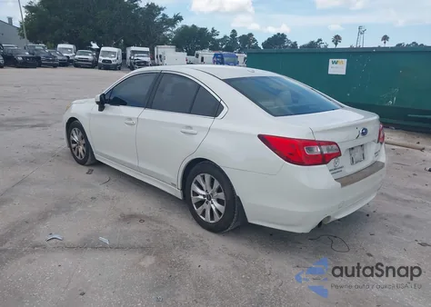 2015 Subaru Legacy 2.5I Premium z USA, uszkodzony, nr VIN 4S3BNAC61F3007501